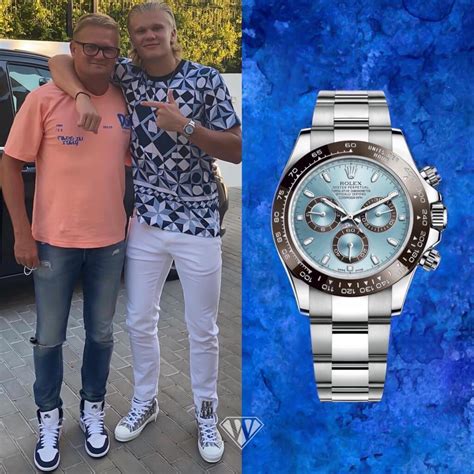 Erling Haaland – Rolex Cosmograph Daytona in platinum